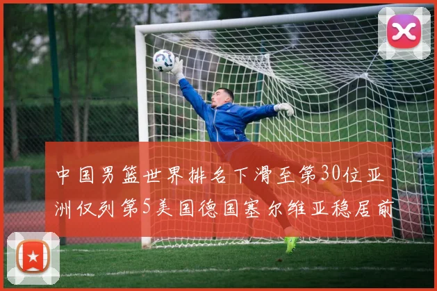 中国男篮世界排名下滑至第30位亚洲仅列第5美国德国塞尔维亚稳居前三